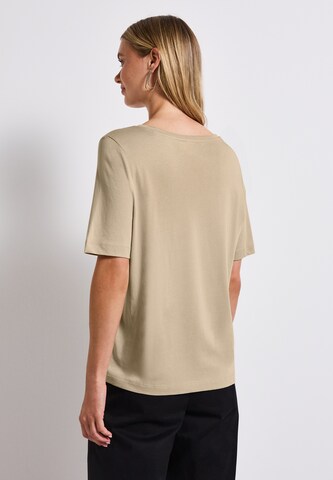 STREET ONE T-Shirt in Beige