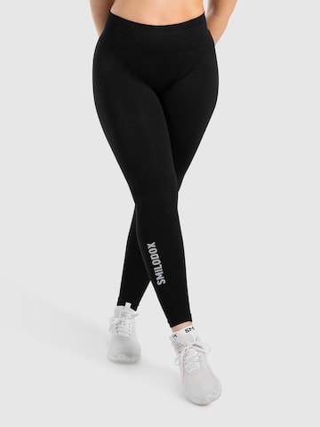 Smilodox Skinny Leggings ' Isalia ' in Schwarz: Vorderseite