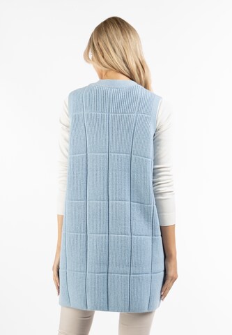 usha WHITE LABEL Strickweste in Blau