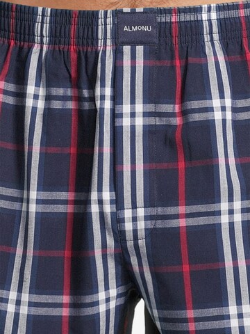Almonu Boxer shorts 'Web' in Red
