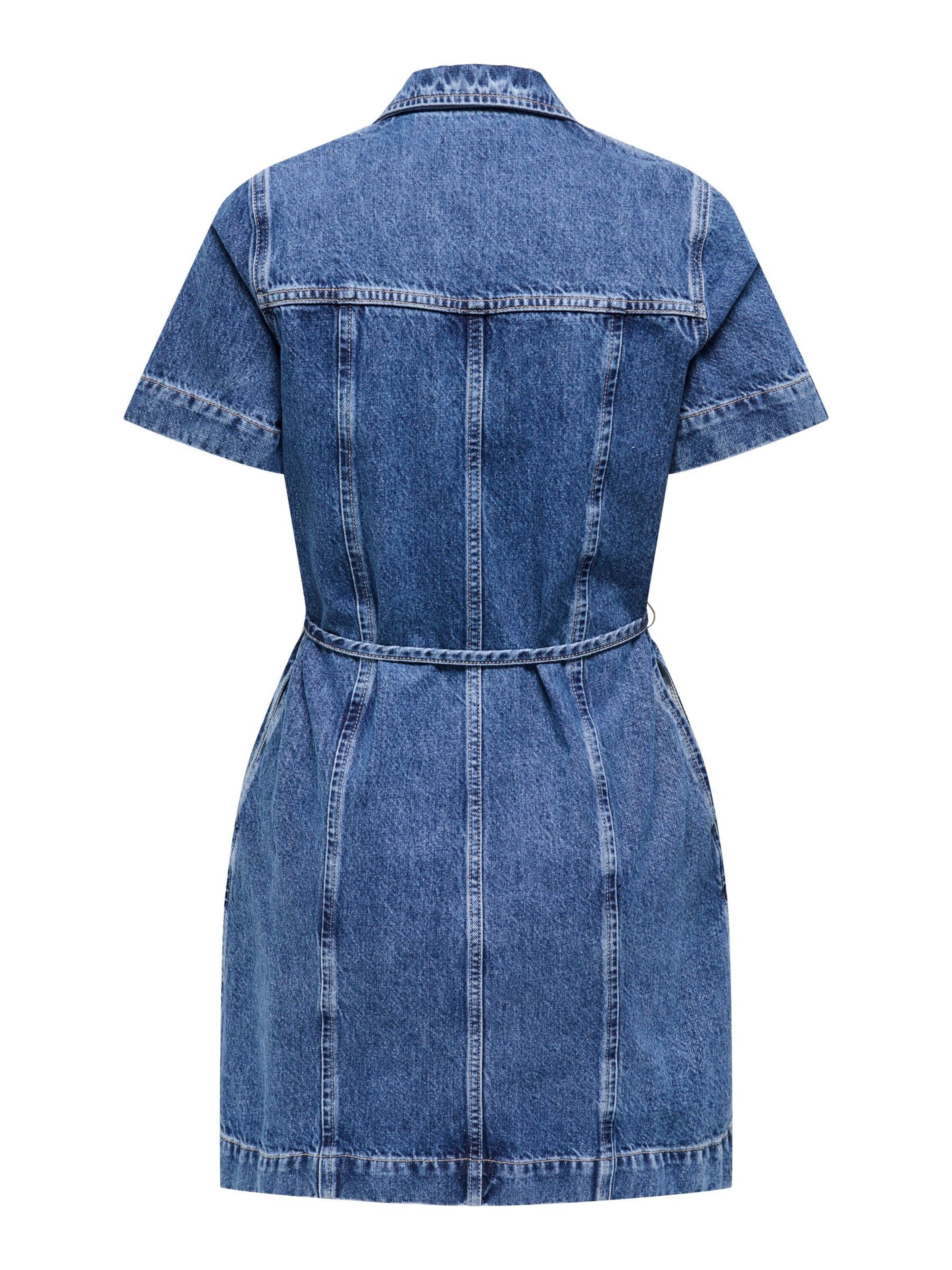 ONLY Kleid 'ONLFina' in Blau