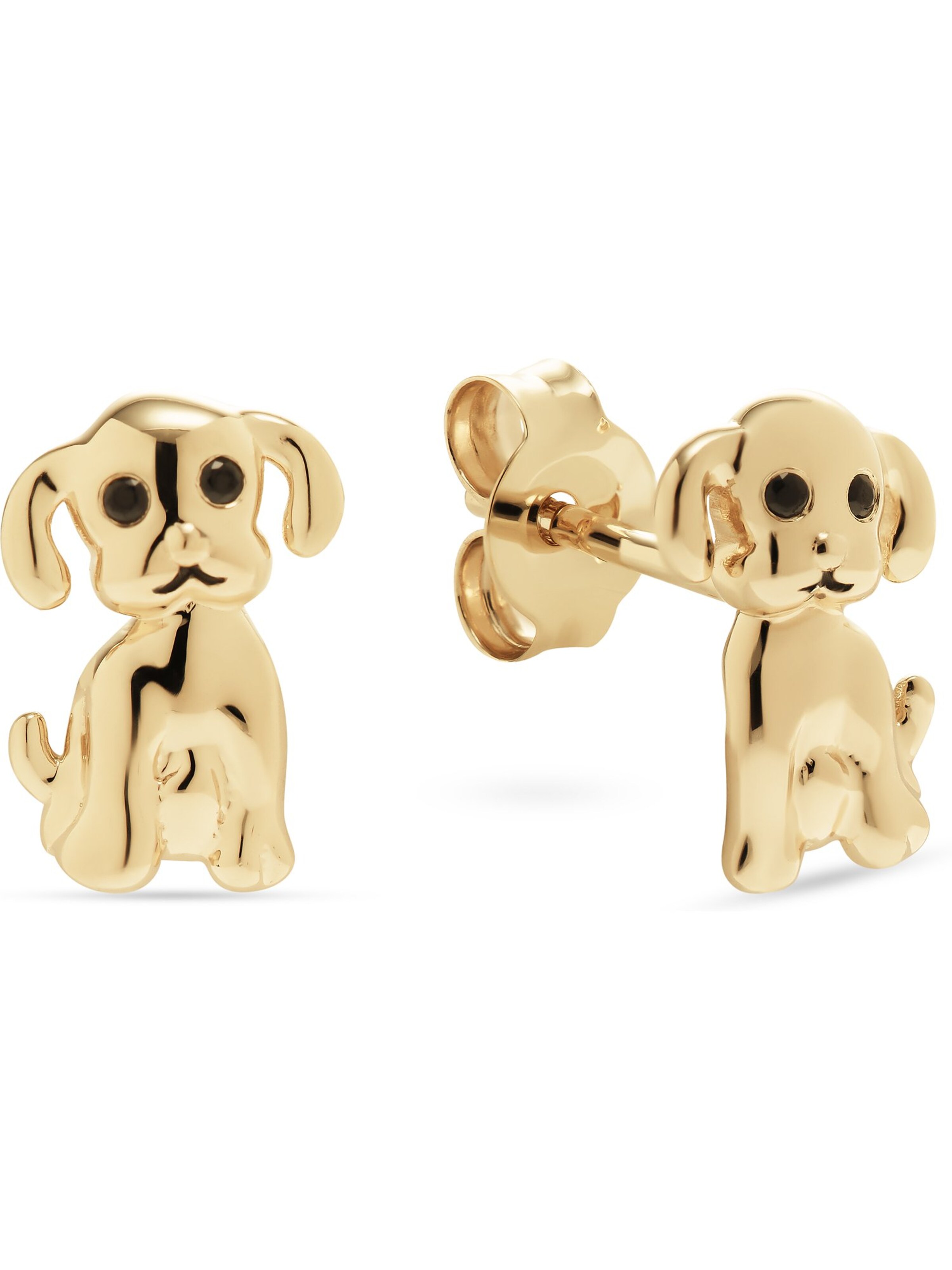 FAVS Little Friends Ohrringe in Gelb: Vorderseite