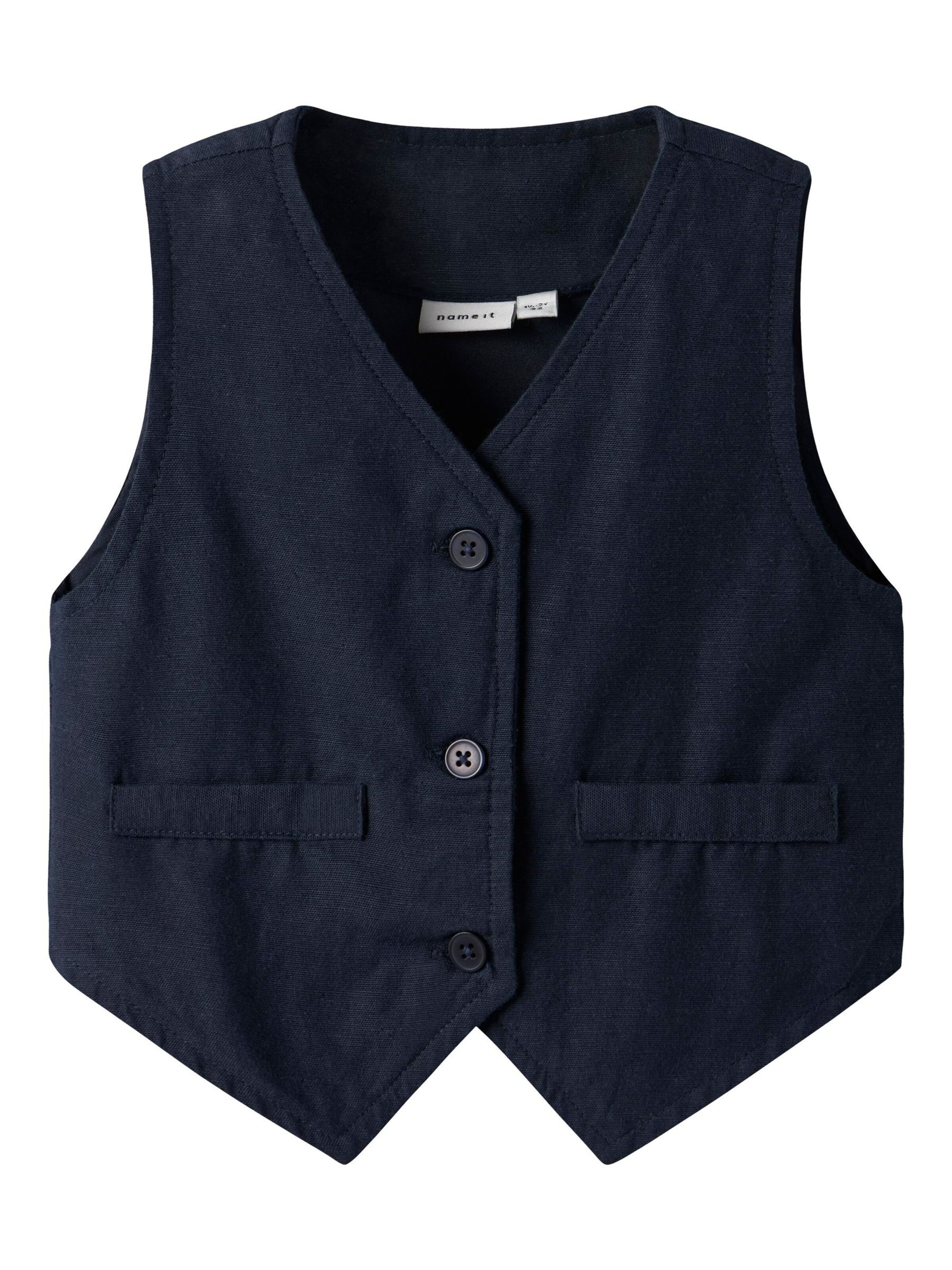 NAME IT Vest i blå: forside