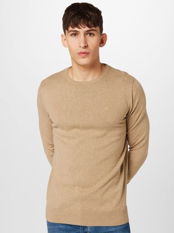 Regular fit Pullover di TOM TAILOR in beige: frontale