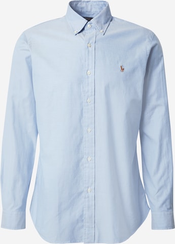 Polo Ralph Lauren - Regular Fit Camisa em azul: frente