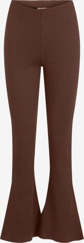 VILA Flared Leggings 'RIBENA' in Braun: predná strana