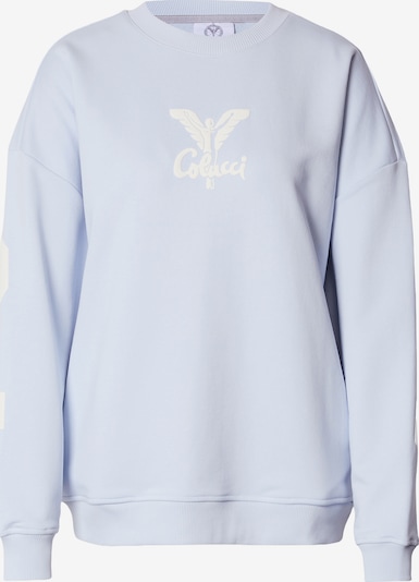 Carlo Colucci Sweater majica 'Di Quirico' u svijetloplava / bijela, Pregled proizvoda