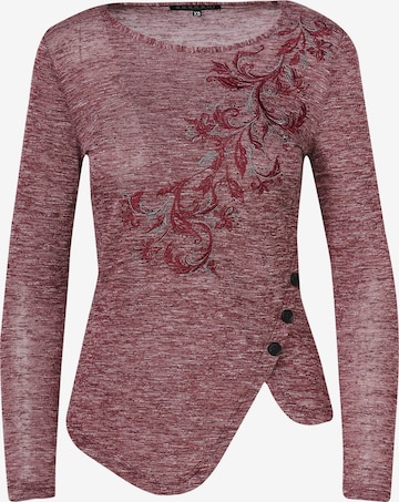 T-shirt KOROSHI en rouge : devant