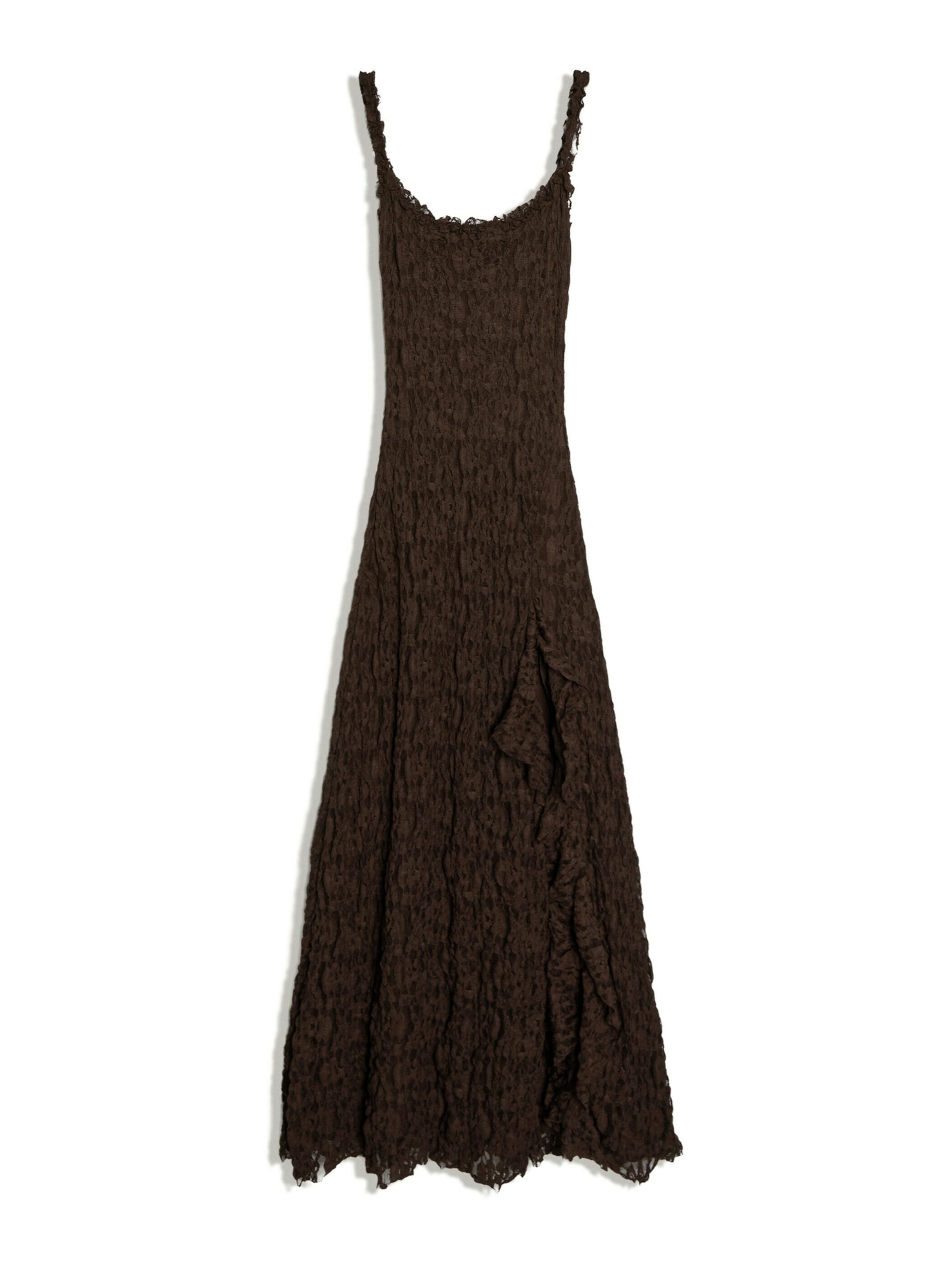 Bershka Dress in 34 in Chocolate, Item view