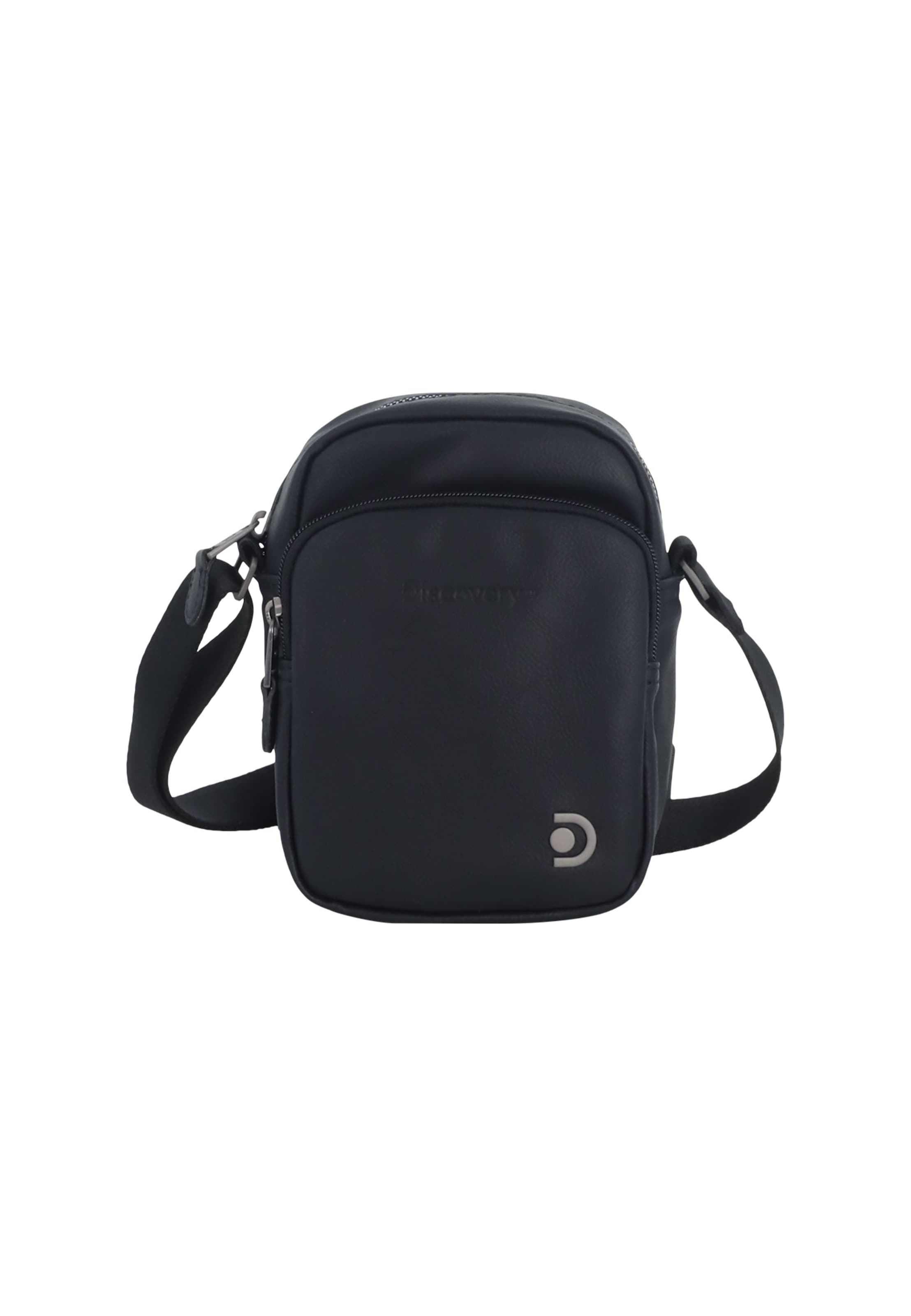 Discovery Crossbody Bag 'Heritage' in Black: front