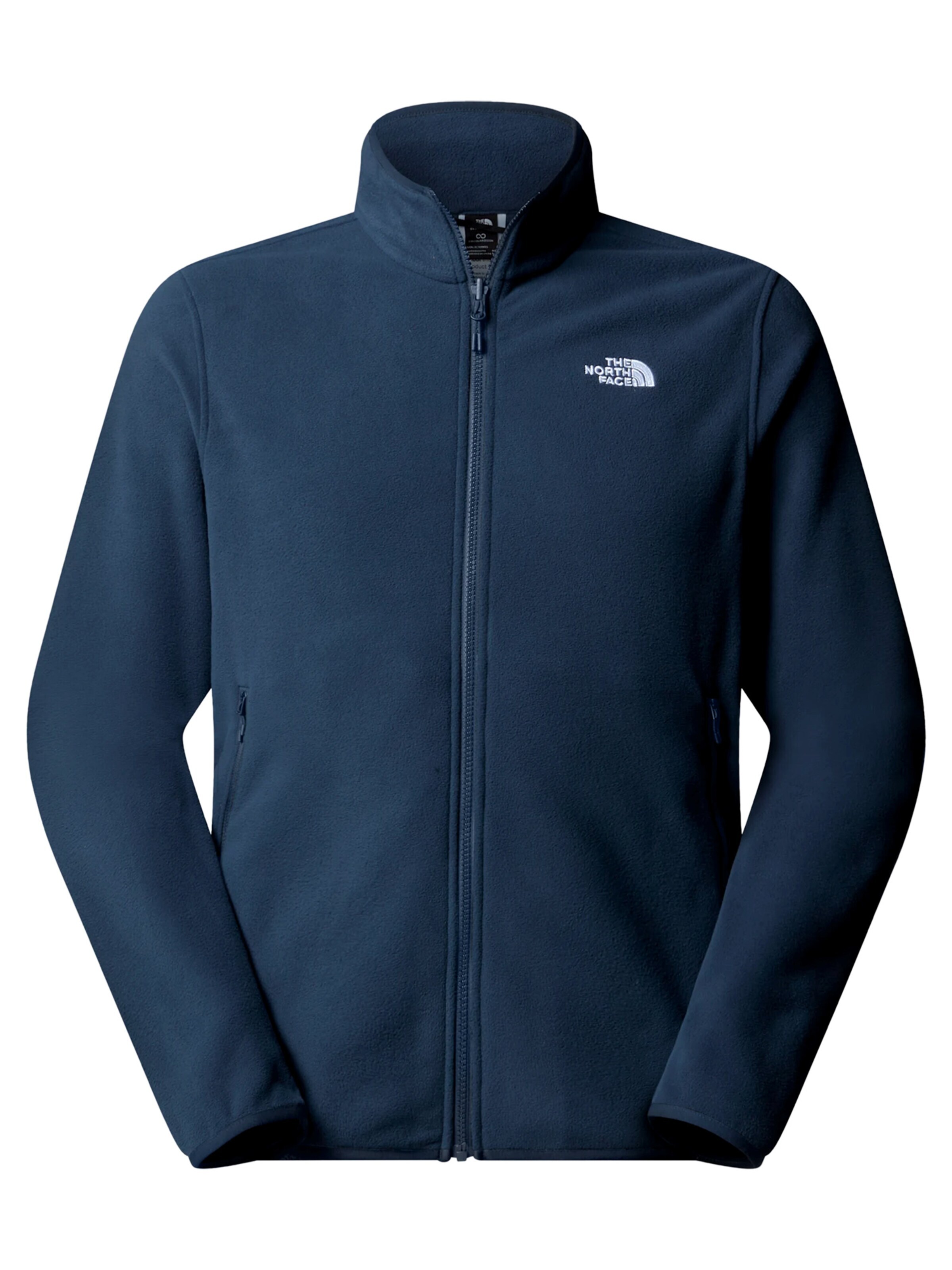 THE NORTH FACE Fleece Jacket 'Glacier Fleece Jacket' in Blue: front