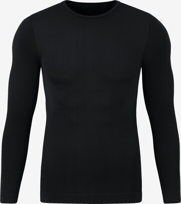 JAKO Athletic Sweatshirt in Black: front