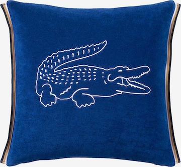 LACOSTE Pillow 'LBREAK' in Blue: front