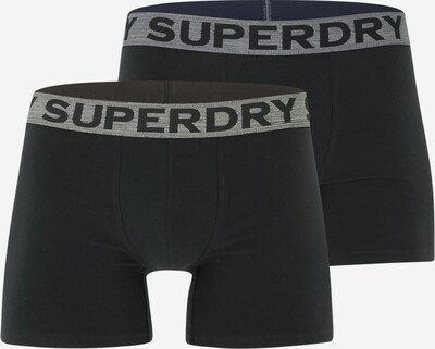 Superdry Boxers en marine / gris chiné / noir, Vue avec produit