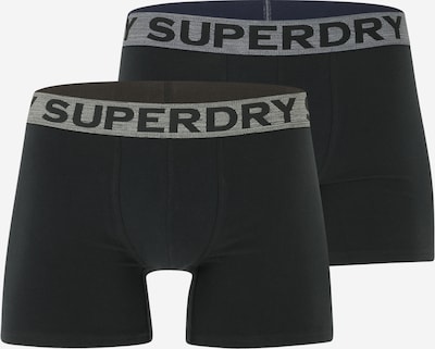 Superdry Boxer shorts in marine blue / mottled grey / Black, Item view