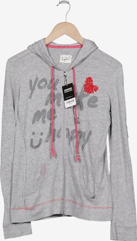 Frogbox Kapuzenpullover S in Grau: Vorderseite