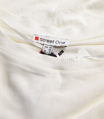 STREET ONE Longsleeve-Shirt L in Weiß