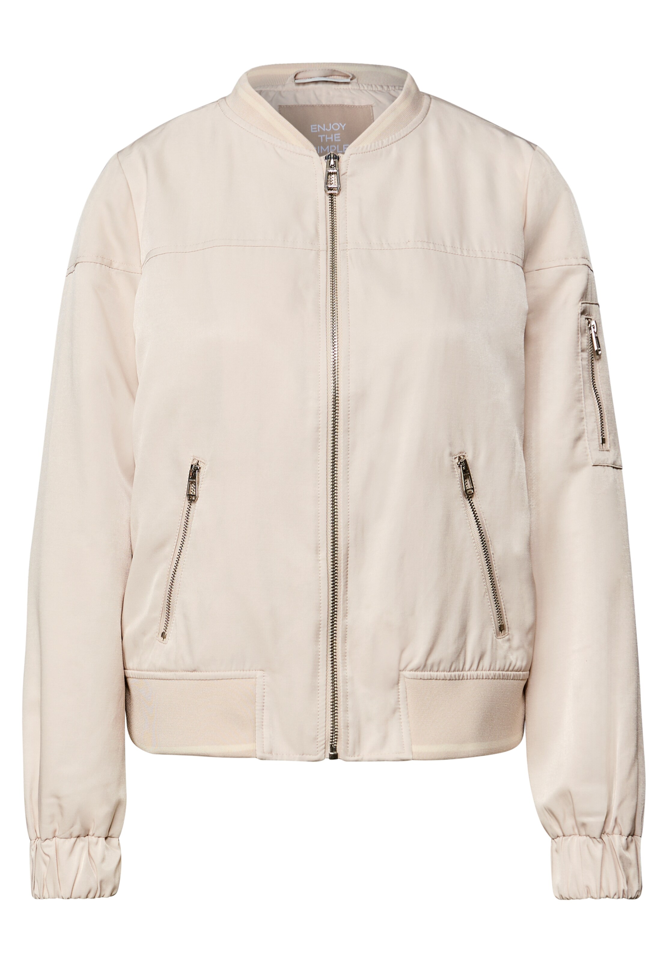 STREET ONE Between-Season Jacket in Beige: front