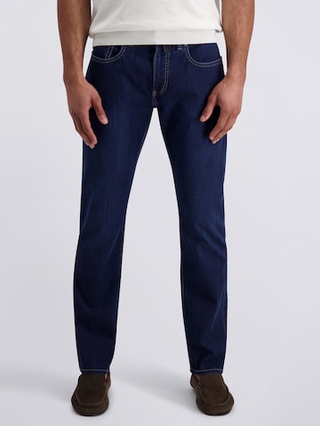 Effilé Jean 'Lyon' PIERRE CARDIN en bleu : devant