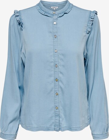 ONLY Blouse 'LUKA' in Blue: front