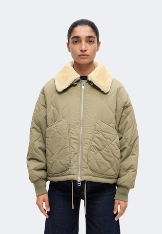 Veste mi-saison 'LINDA' Embassy of Bricks and Logs en vert : devant