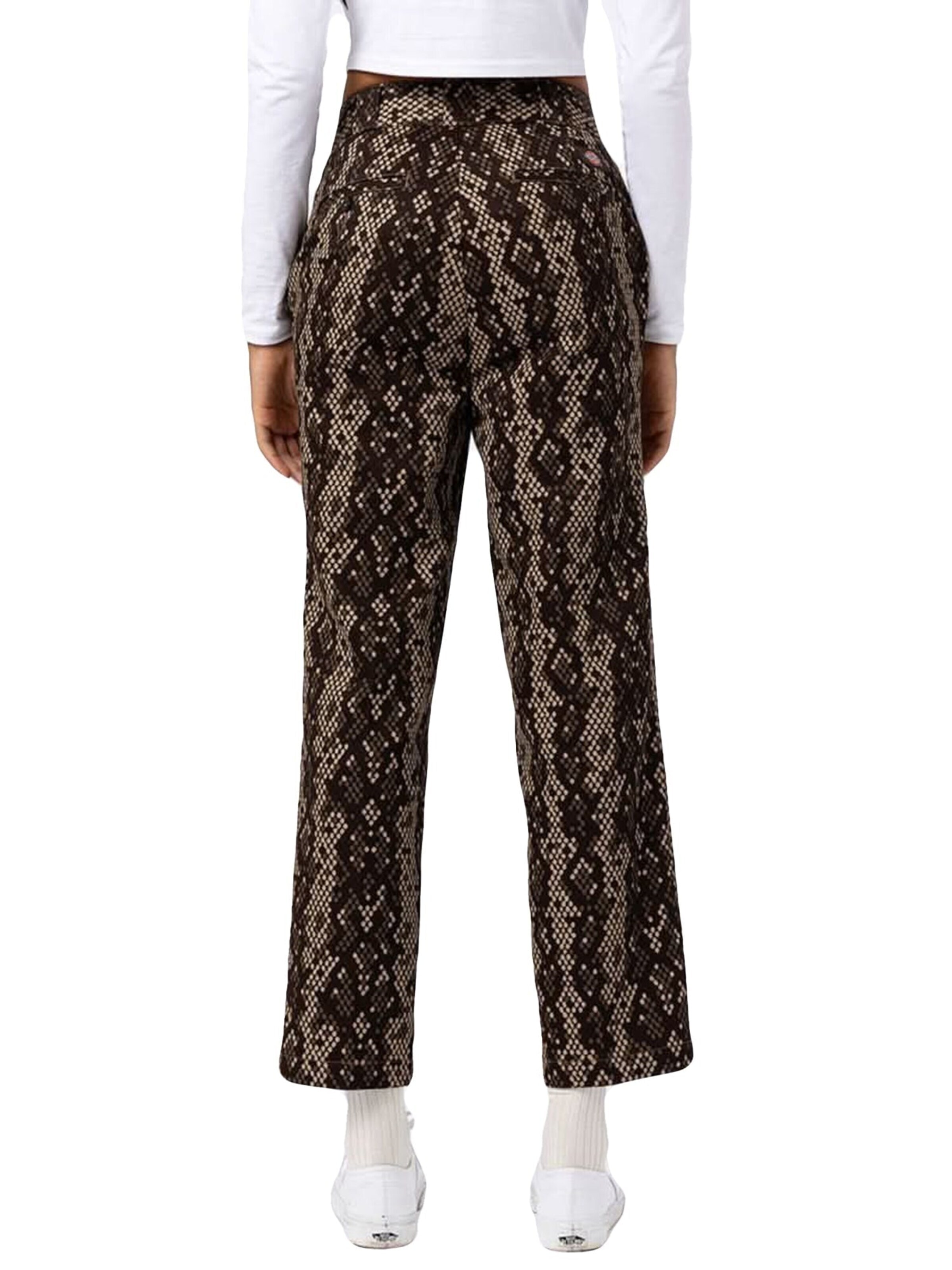 DICKIES Luźne Spodnie 'CAMDEN PANT W KHAKI' w kolorze brązowy