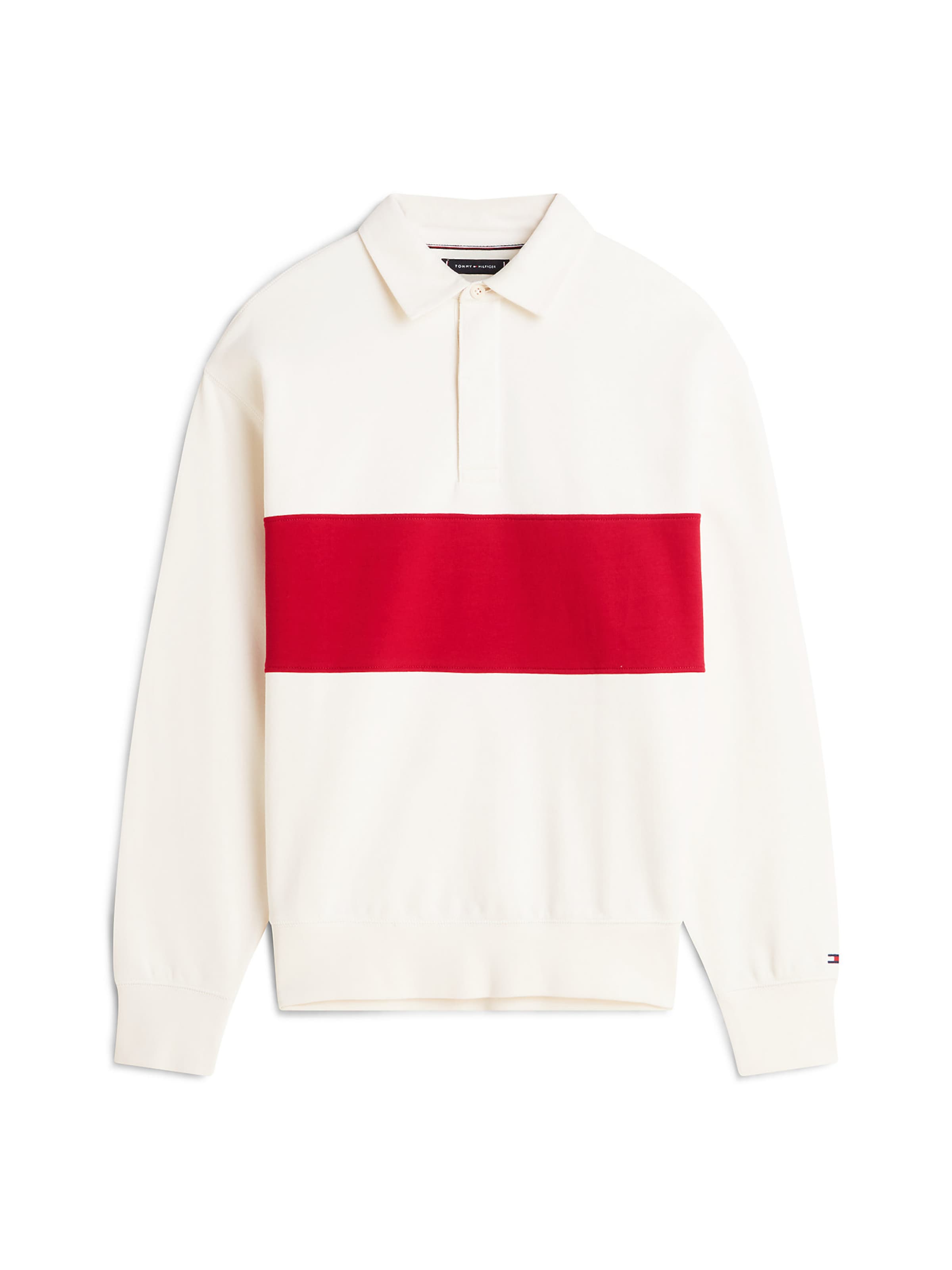 T-Shirt TOMMY HILFIGER en blanc : devant