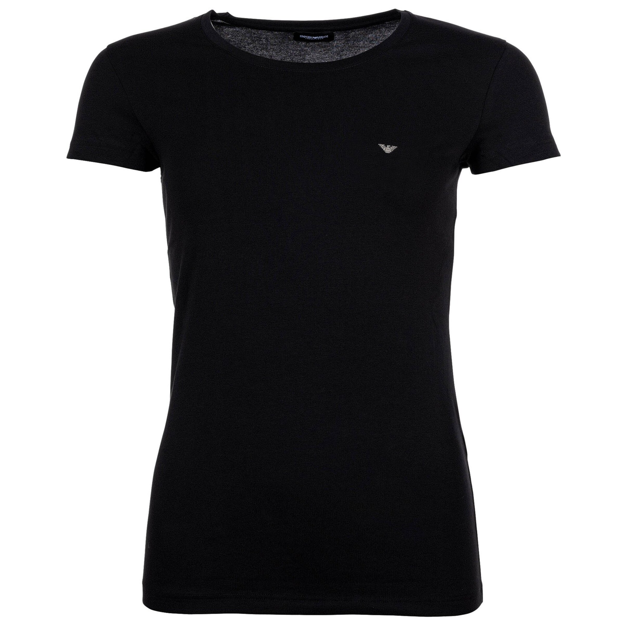 T-shirt Emporio Armani en noir : devant
