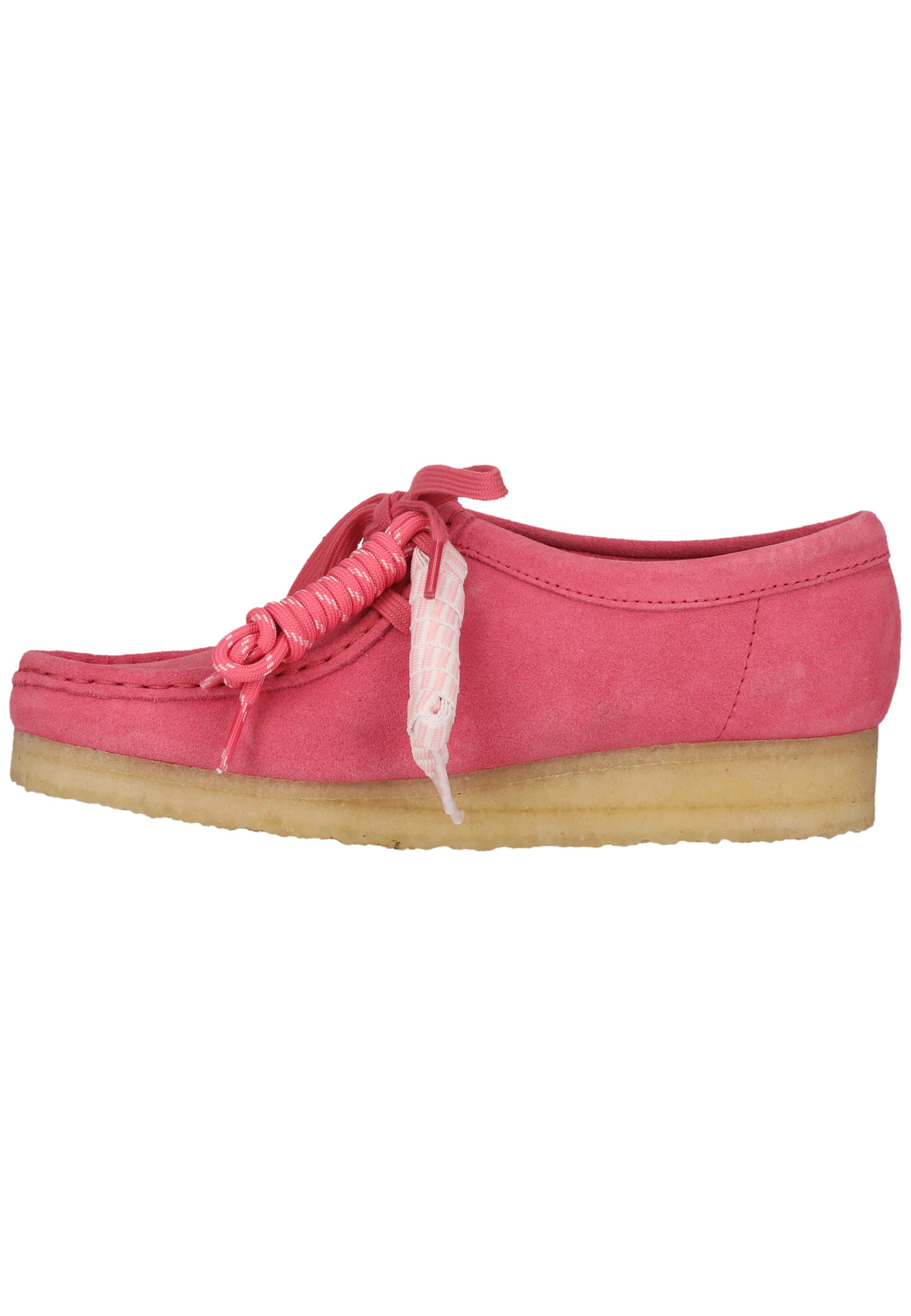CLARKS Veterschoen 'Wallebee' in Roze