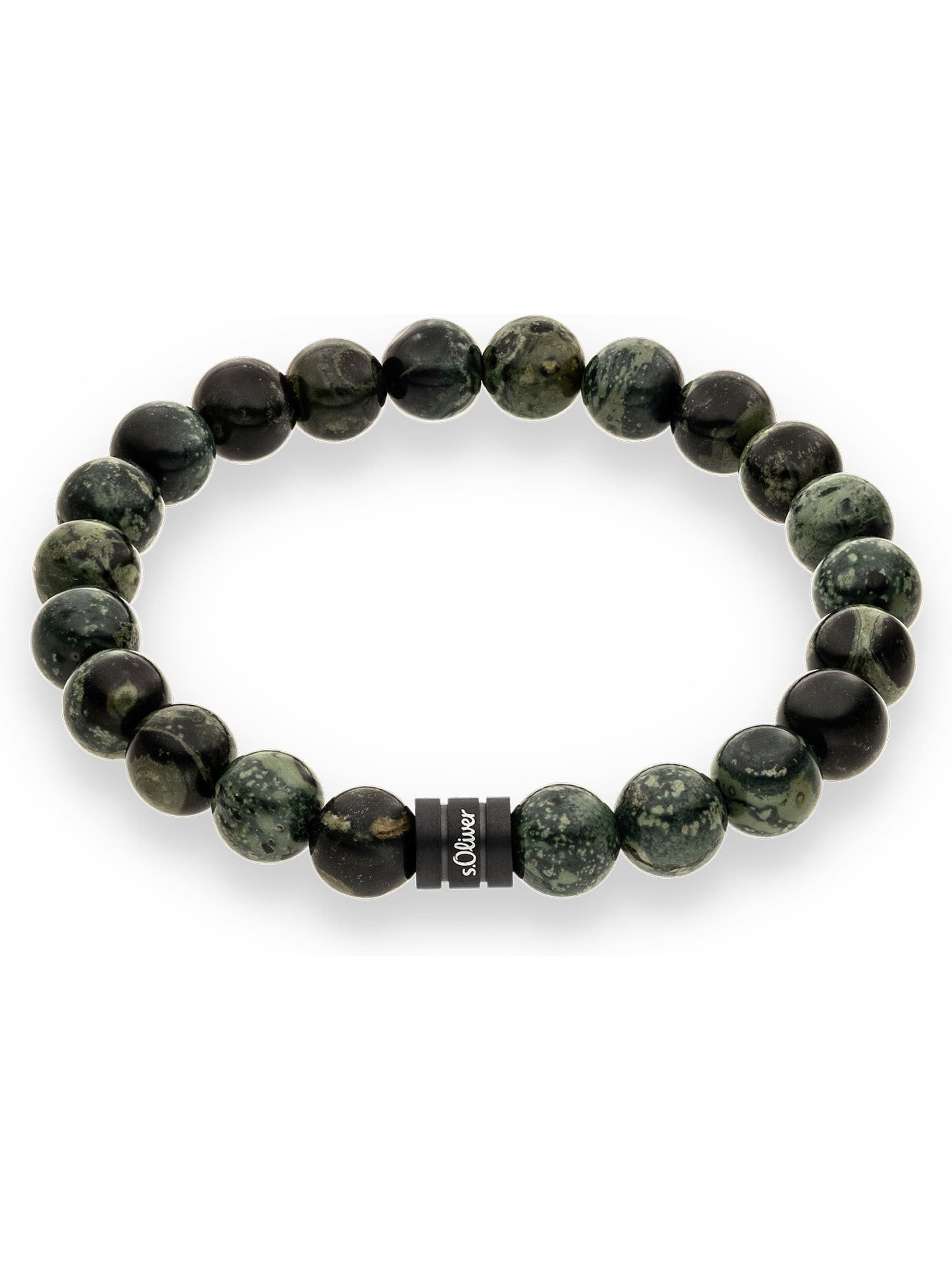 s.Oliver Bracelet in Green: front