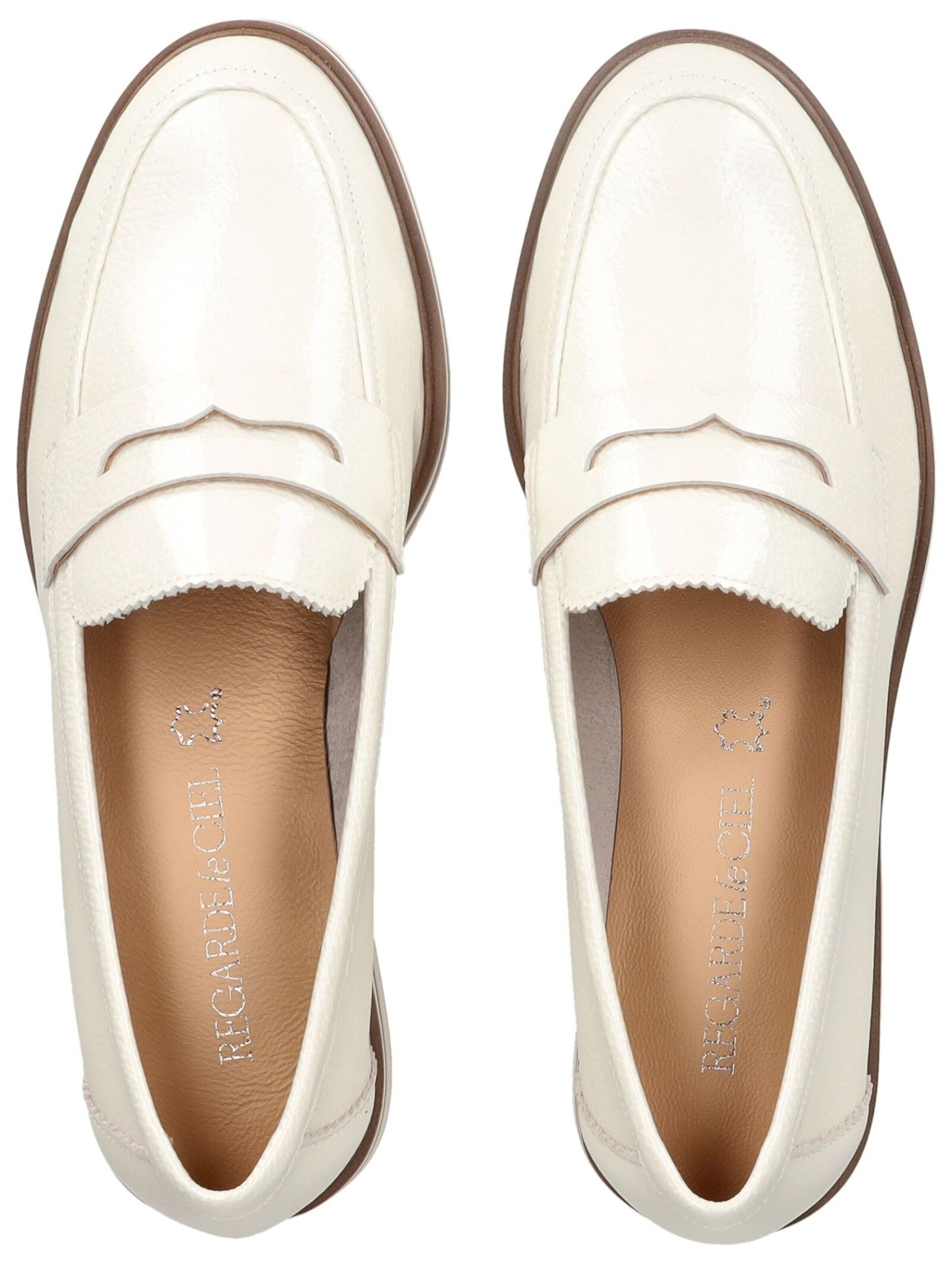 Slipper di Regarde le Ciel in bianco