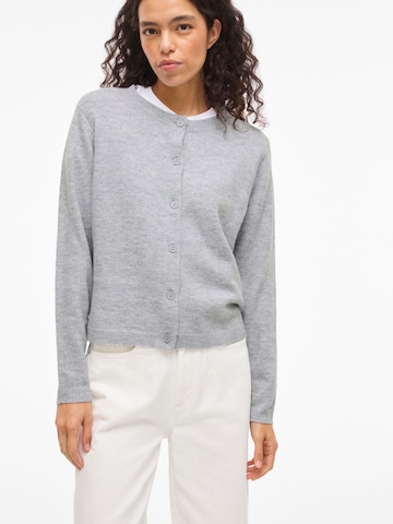 VILA Knit cardigan 'VILiga' in Grey
