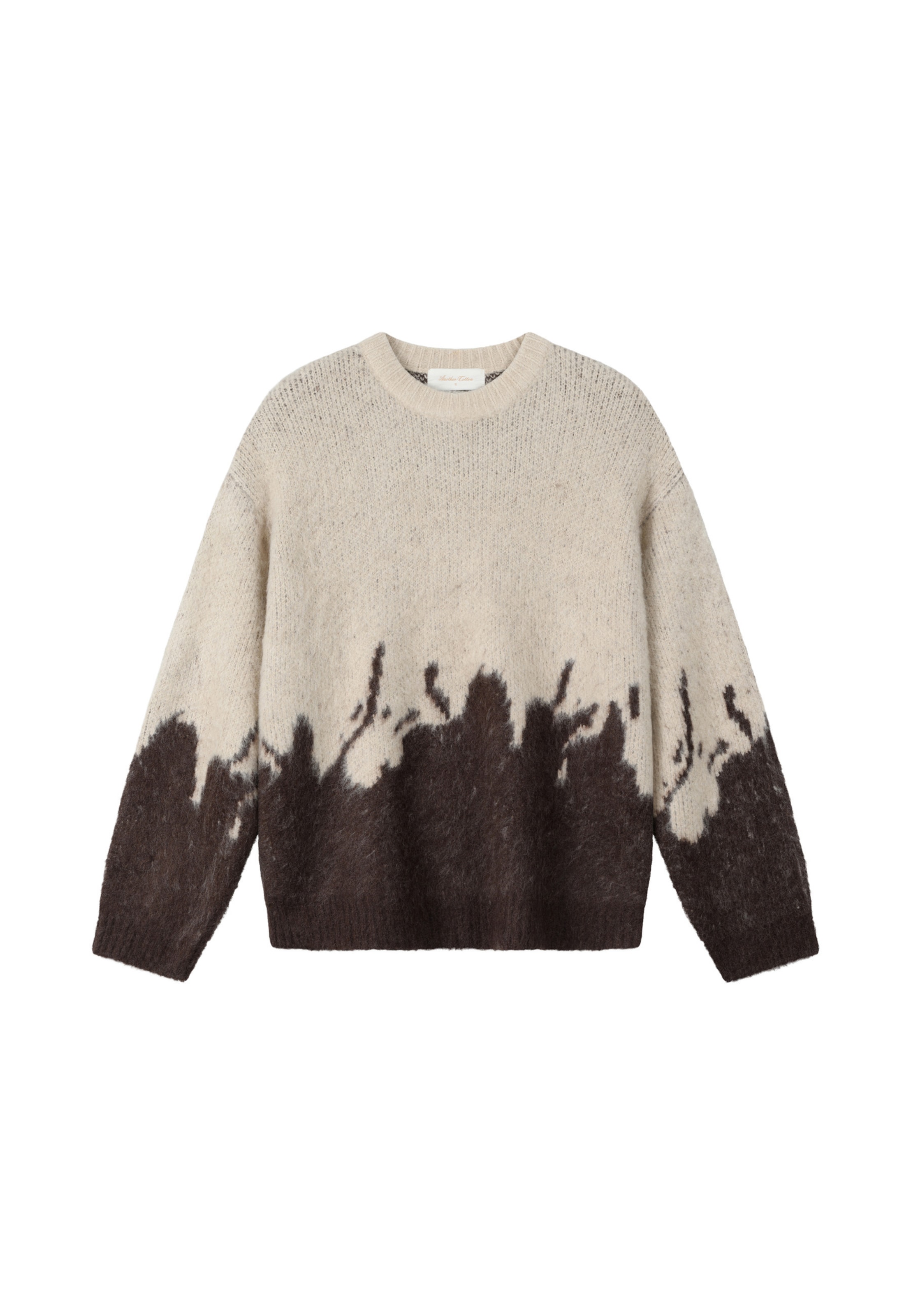 Pullover di Another Cotton Lab in beige: frontale