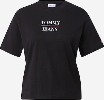 Tommy Jeans Shirt in Black: front