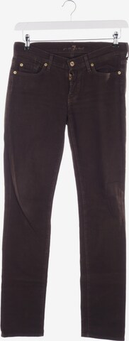 7 for all mankind Jeans in 28 in Brown: front