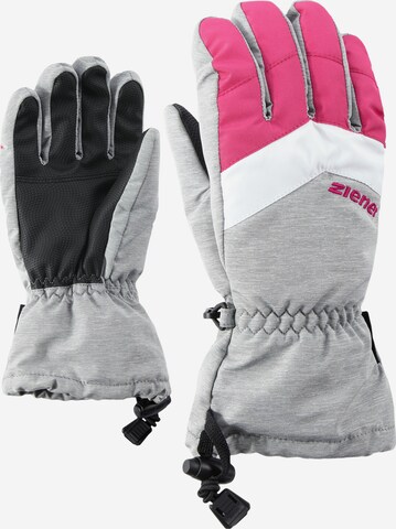 ZIENER Athletic Gloves 'Lett AS(R)' in Grey: front