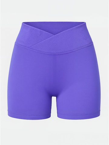 Impulse Fitwear Sports trousers 'Elevate' in Purple: front