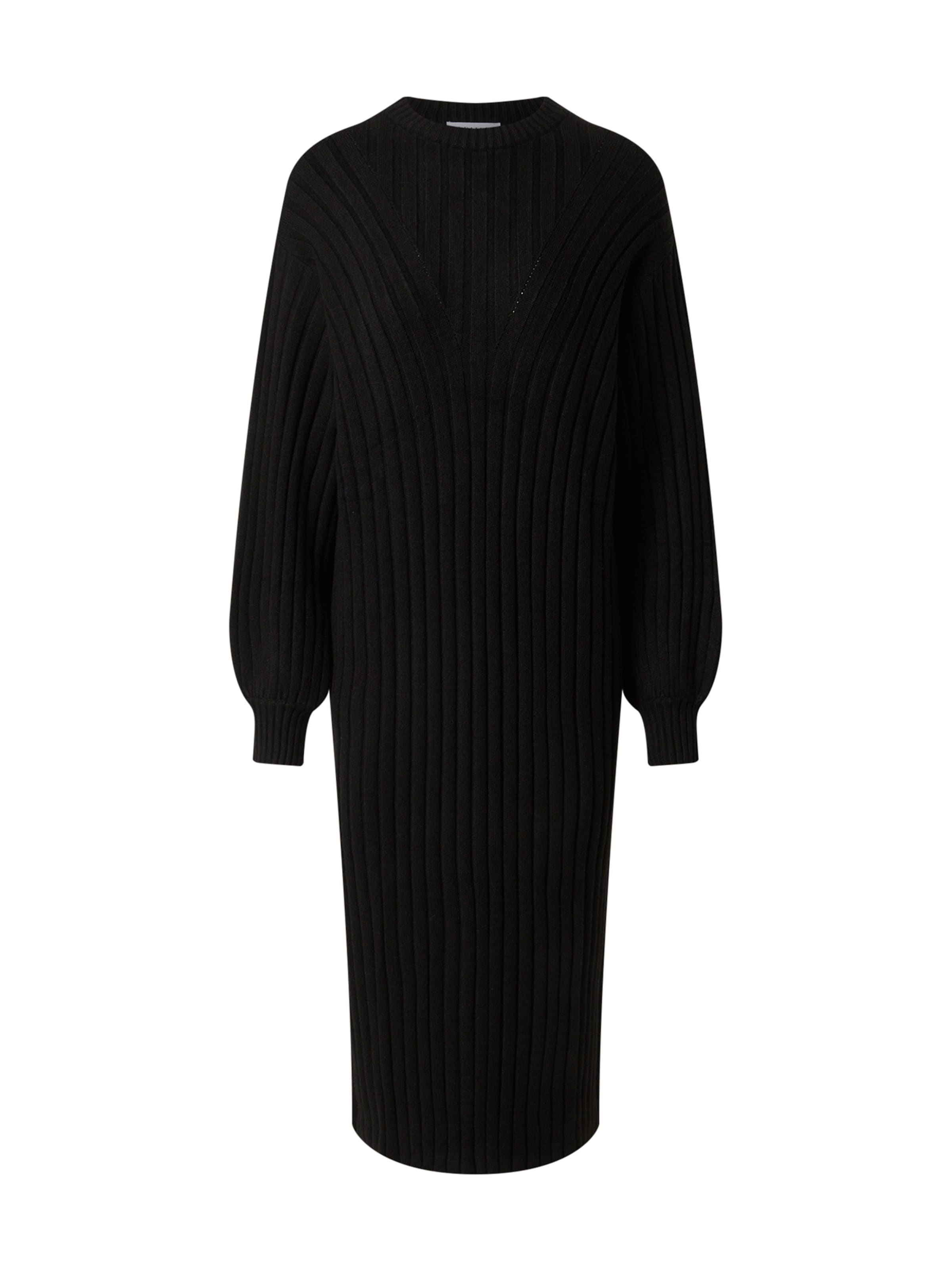 Robe 'Signe' EDITED en noir : devant