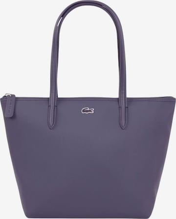 LACOSTE - Shopper 'Lacoste Sac Cabas Femme L.12.12 Concept Elixir' em roxo: frente
