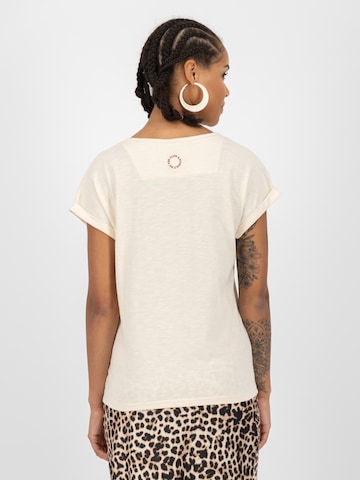 Alife and Kickin Tričko 'AnaisAK' – bílá