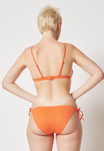 Triangolo Top per bikini di Skiny in arancione