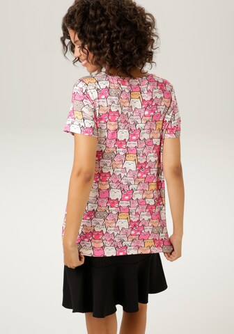 Aniston CASUAL T-Shirt in Mischfarben