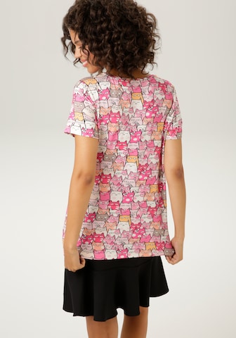 Aniston CASUAL T-Shirt in Mischfarben