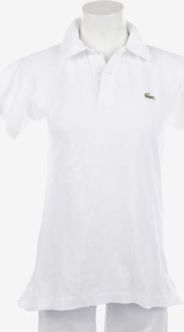 LACOSTE Top & Shirt in M in White: front