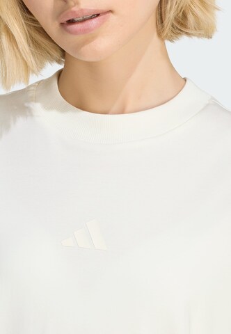 T-shirt fonctionnel 'Soft Lux' ADIDAS SPORTSWEAR en blanc