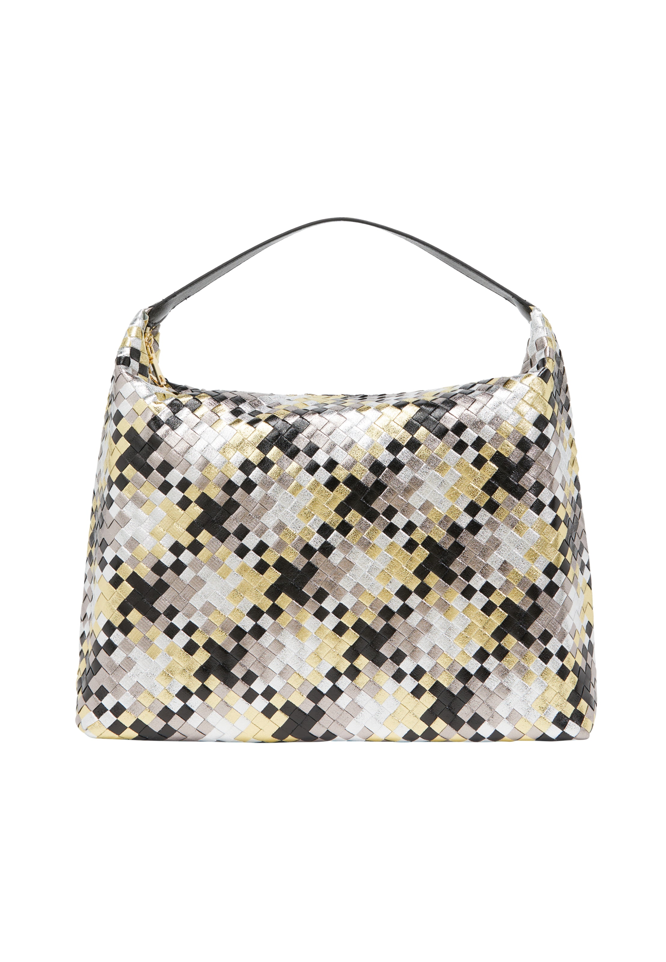 Poșete de la faina pe alb: față