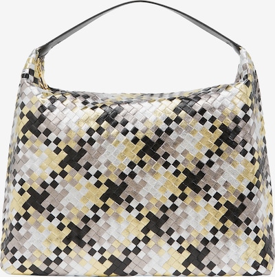 faina Käsilaukku värissä tummabeige / kulta / musta / valkoinen, Tuotenäkymä