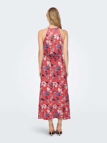 Robe d’été 'ONLNOVA' ONLY en rose