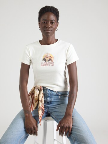 LEVI'S ® Μπλουζάκι 'Essential' σε λευκό: μπροστά