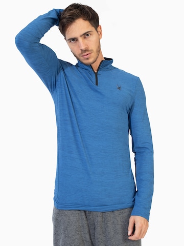 Sweat de sport Spyder en bleu